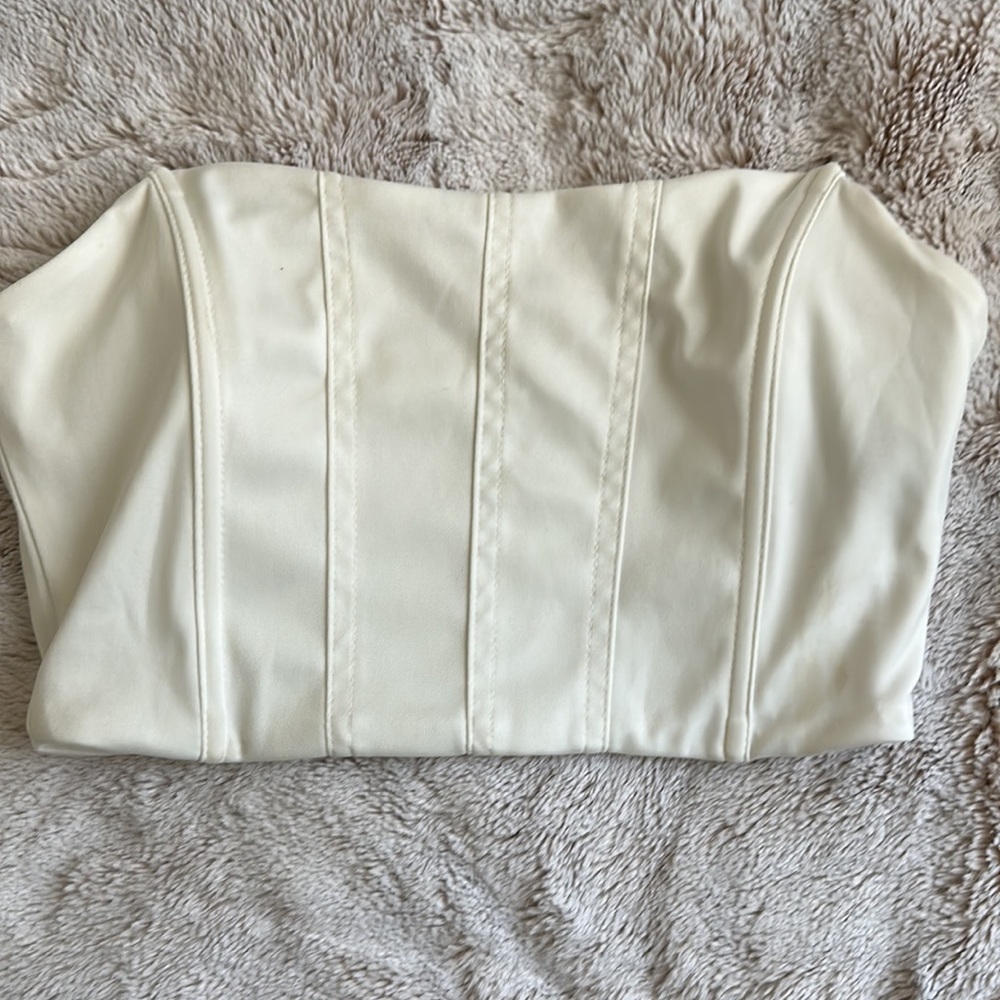 SHEIN white tube top